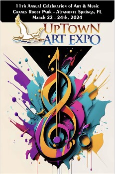 Logo for Uptown Art Expo 2024