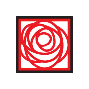 Logo for Rose Squared Celebrate Morristown Art Show 2024