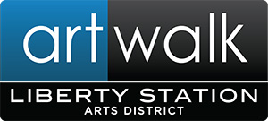 Logo for ArtWalk @ Liberty Station 2024