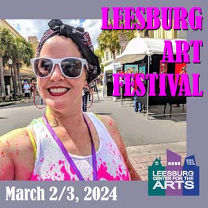 Logo for Leesburg Art Festival 2024