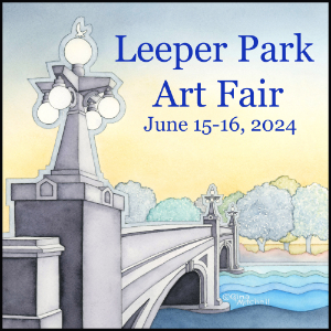 Logo for Leeper Park Art Fair 2024