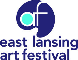 Logo for East Lansing Art Festival 2024