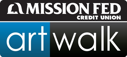 Logo for Mission Fed ArtWalk 2024