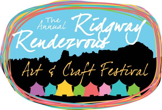 Logo for Ridgway Rendezvous Arts & Crafts Festival 2024