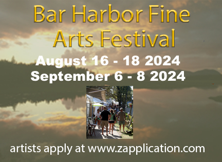 Logo for Bar Harbor Fine Arts Festival II 2024