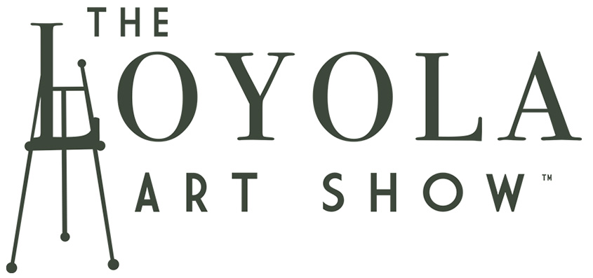 Logo for The Loyola Art Show 2024