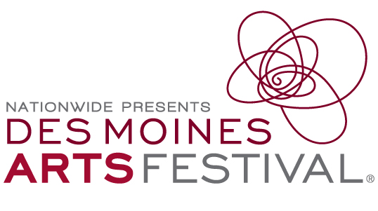 Logo for Des Moines Arts Festival 2024