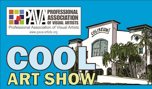 Logo for Cool Art Show by PAVA 2024