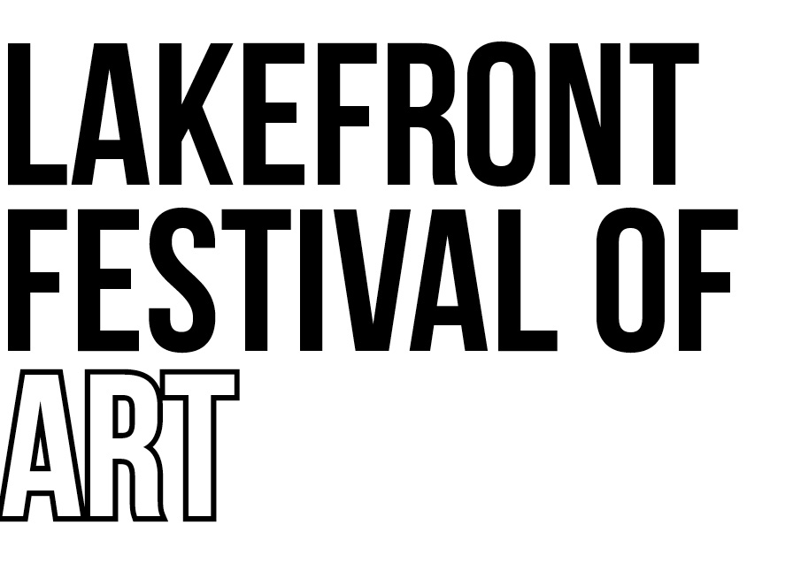 Logo for Lakefront Festival of Art 2024