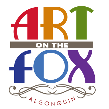 Logo for Art on the Fox Algonquin 2024