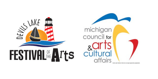 Logo for Devils Lake Festival of the Arts 2024