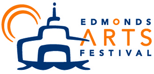 Logo for Edmonds Arts Festival 2024
