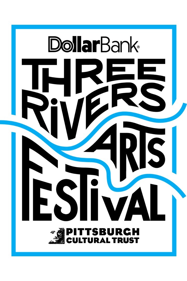 Logo for Dollar Bank Three Rivers Arts Festival 2024