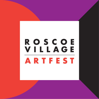 Logo for Roscoe Village Art Fest