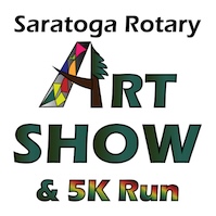 Logo for Rotary Club of Saratoga Fine Arts Show 2024