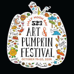 Logo for Half Moon Bay Art & Pumpkin Festival 2024