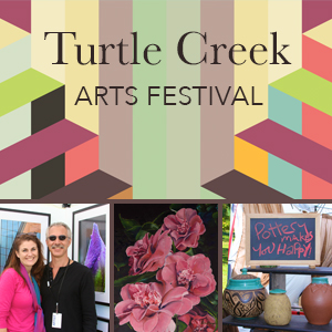 Logo for Turtle Creek Fall Arts Festival: (7th Annual) Reverchon Park, Dallas, TX 2024