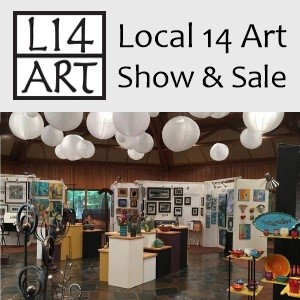 Logo for Local 14 Art Show & Sale 2024