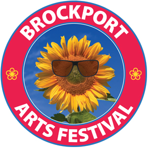 Logo for Brockport Arts Festival 2024