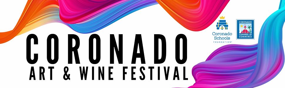 Logo for Coronado Art & Wine Festival 2024