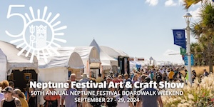Logo for Virginia Beach Neptune Festival Art & Craft Show 2024