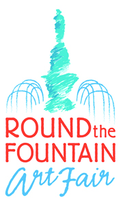Logo for Round the Fountain Art Fair 2024