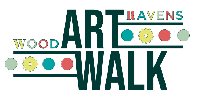 Logo for Ravenswood ArtWalk 2024