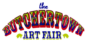Logo for Butchertown Art Fair 2024