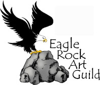 Logo for Eagle Rock Art Guild Sidewalk Art Festival 2024