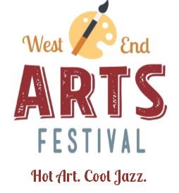 Logo for West End Arts Festival 2024