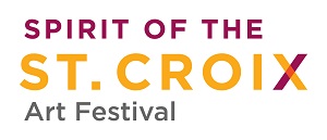 Logo for Spirit of the St. Croix Art Festival 2024