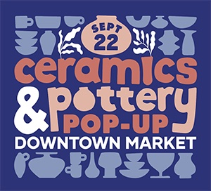 Logo for Ceramics & Pottery Pop Up 2024