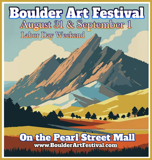 ZAPP Event Information Boulder Art Festival on the Pearl Street