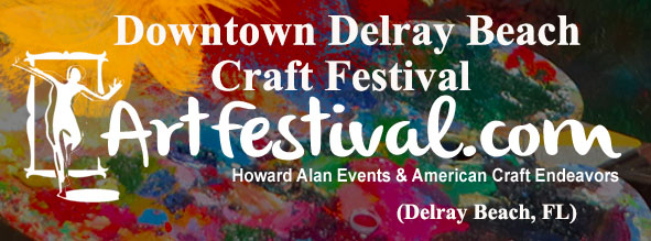 Logo for Downtown Delray Beach Craft Festival on 4th: 28th Annual September 2024 American Craft Endeavors