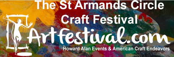Logo for St. Armands Circle Craft Festival September 2024 2nd Annual Sarasota, FL American Craft Endeavors