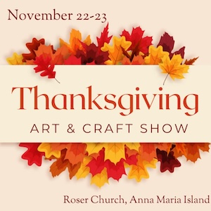 Logo for Thanksgiving Weekend Art & Craft Show November 22-23, 2024