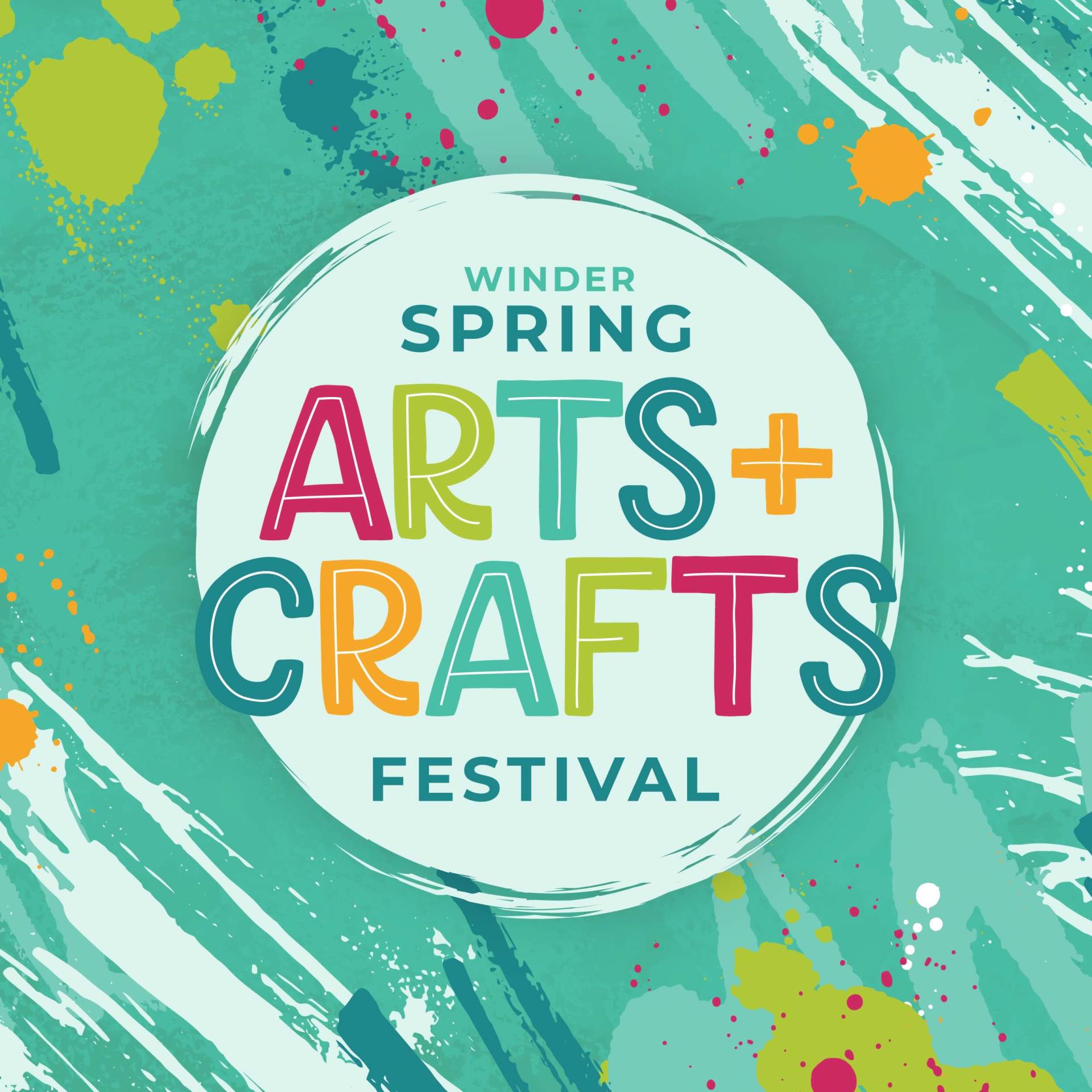 Logo for Winder Spring Arts and Craft Festival 2025 (1st Annual), Winder, GA