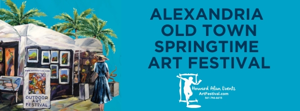 Logo for Alexandria Springtime Art Festival 4th Annual May 2025 Alexandria, VA Howard Alan Events