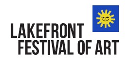 Logo for Lakefront Festival of Art 2025