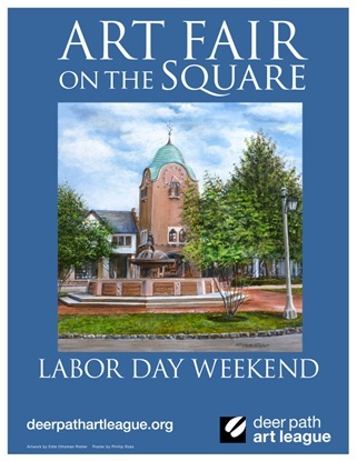 Logo for Art Fair on the Square 2025 - Lake Forest