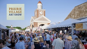 Logo for Prairie Village Art Show 2025