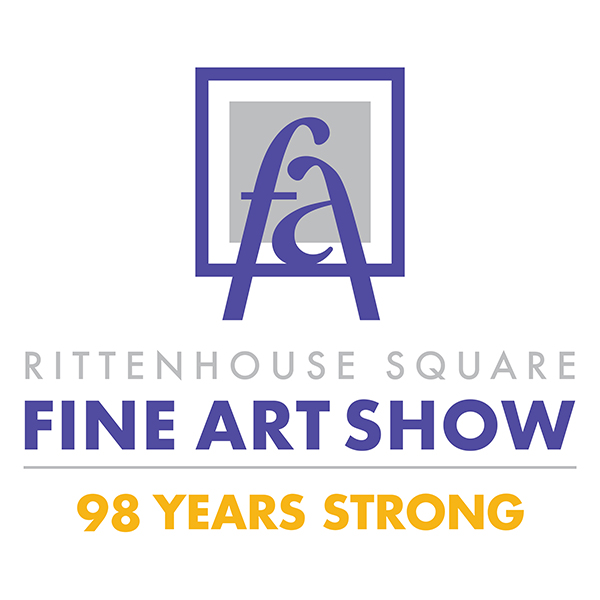 Logo for Rittenhouse Square Fine Art Show - 21st Annual, Sept 2025