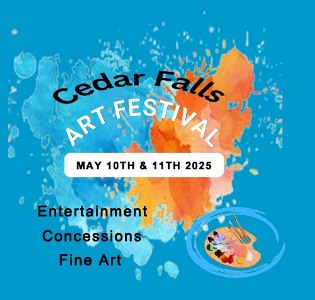 Logo for Cedar Falls Spring Fest 2025