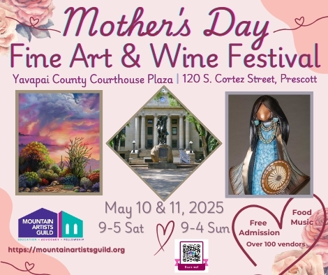 Logo for Mountain Artists Guild's Mother's Day Fine Art Festival 2025