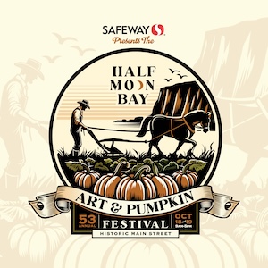 Logo for Half Moon Bay Art & Pumpkin Festival 2025