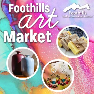 Logo for Foothills Art Market 2025