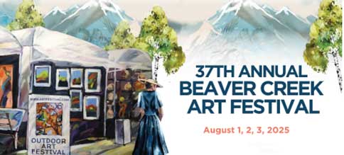 Logo for Beaver Creek Art Festival (Avon/Vail, CO) 37th Annual August 2025 Howard Alan Events