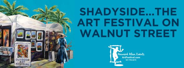 Logo for Shadyside… The Art Festival on Walnut Street (Pittsburgh, PA) August 2025 28th Annual HAE