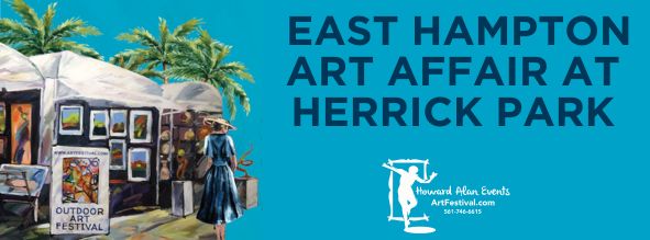 Logo for East Hampton Art Affair at Herrick Park August 2025 East Hampton, NY Howard Alan Events