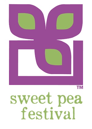 Logo for Sweet Pea Festival 2025